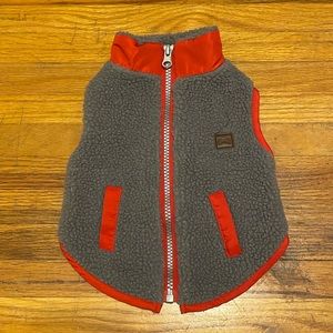 Dog fleece jacket